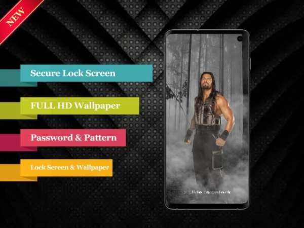 Roman Reigns Lock Screen & Roman Reigns Fans स्क्रीनशॉट 3
