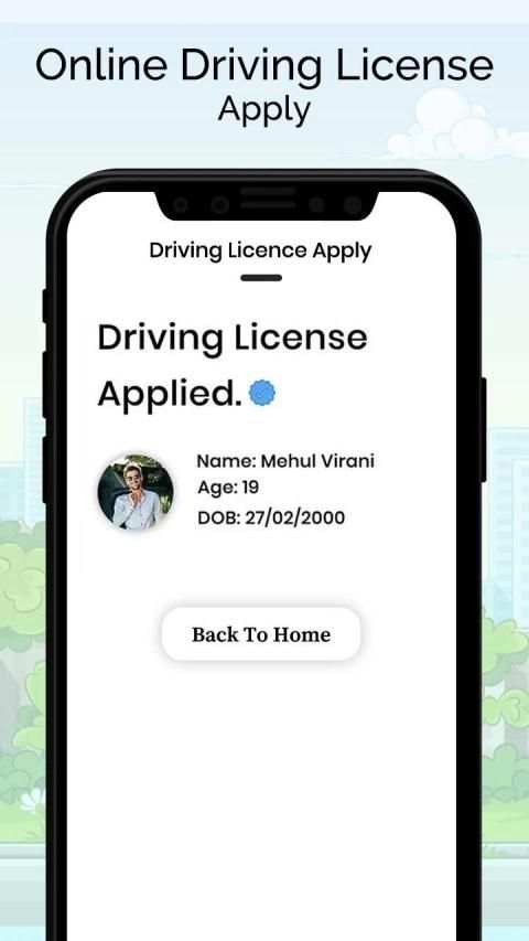 Driving License Apply Online स्क्रीनशॉट 5