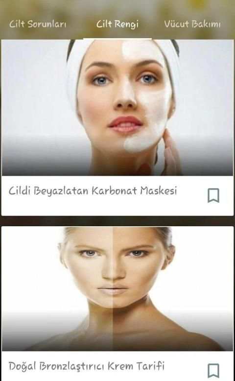 Cilt Bakımı - Doğal Güzellik - Cilt Sağlığı -Diyet screenshot 9
