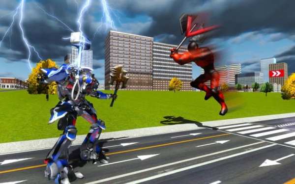 Hammer Robot War : Real Fighting Game 2020 स्क्रीनशॉट 1