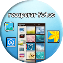 recuperar fotos borradas : redes sociales&amp;galeria icon