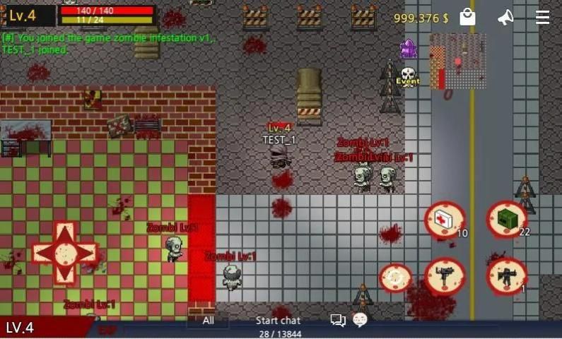 zombie infestation RPG MMO screenshot 3