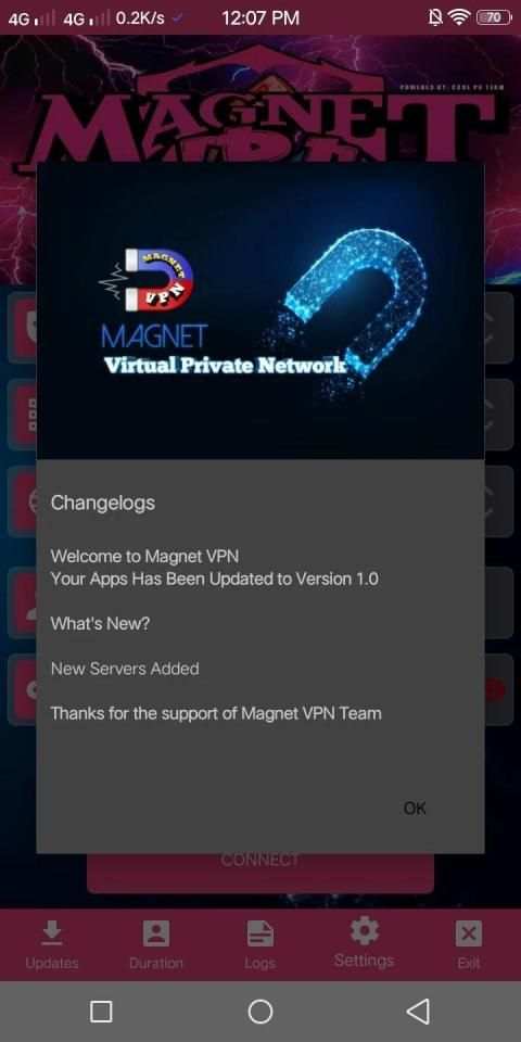 Magnet VPN screenshot 2
