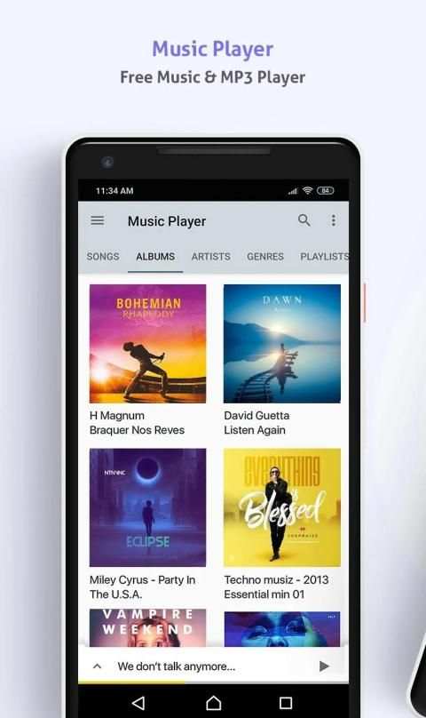 Music player - Audio player स्क्रीनशॉट 4