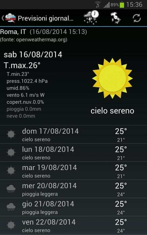 Allarme Meteo IT screenshot 12