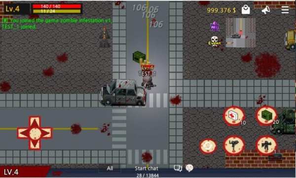 zombie infestation RPG MMO screenshot 4