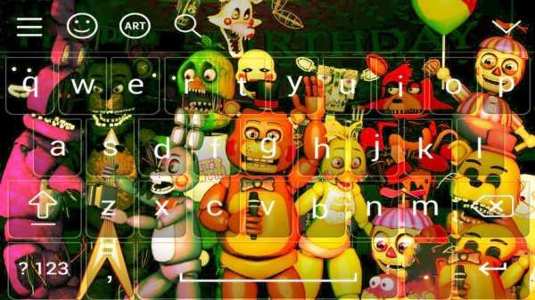 Freddy's keyboard स्क्रीनशॉट 2