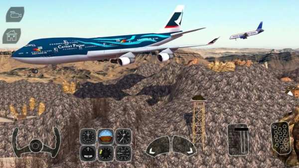 Take off Airplane Pilot Race Flight Simulator स्क्रीनशॉट 6