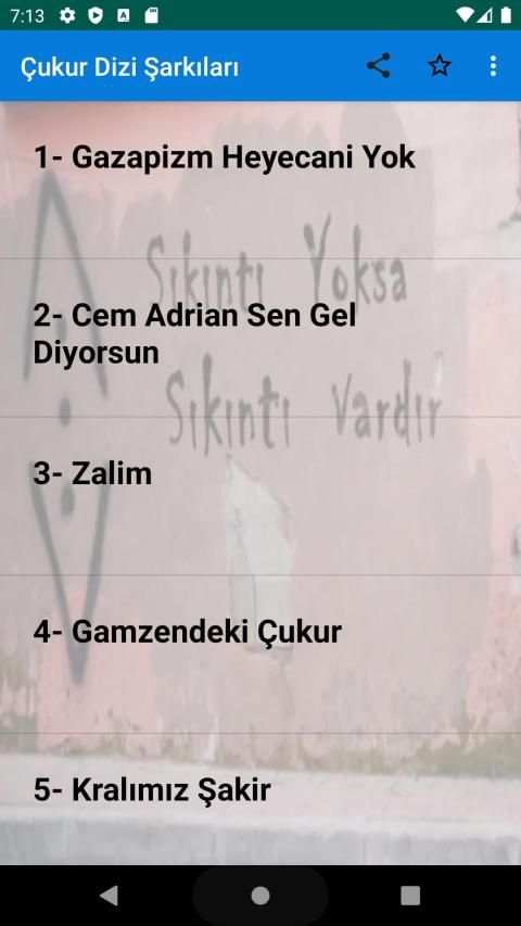 Çukur Şarkıları 2020(internetsiz) screenshot 4