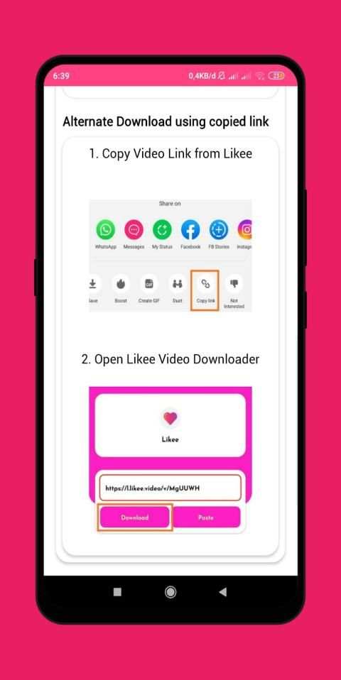 Video Downloader Likee HD - No Watermark Like screenshot 3