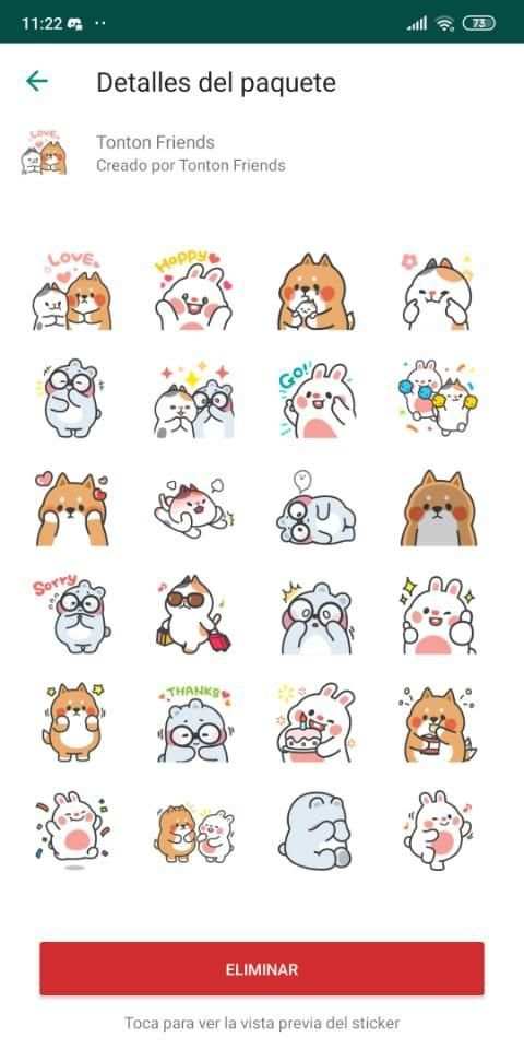 Tonton Friends Stickers for WA screenshot 2