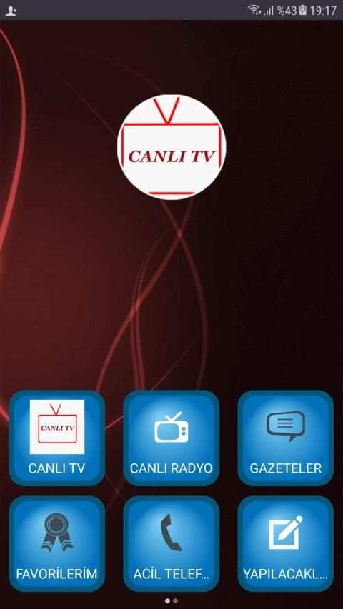 CANLI TV-RADYO/GAZETE screenshot 1