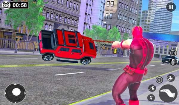 Grand City Mafia Crime - Super Rope Hero Game screenshot 2