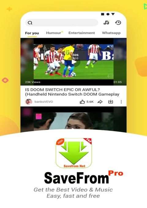 SaveFrom Net - All Video Downloader स्क्रीनशॉट 4