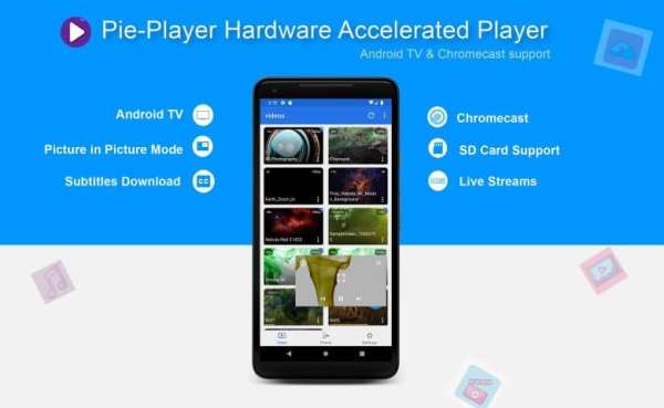 All Formats Video Player - Pie Player स्क्रीनशॉट 1
