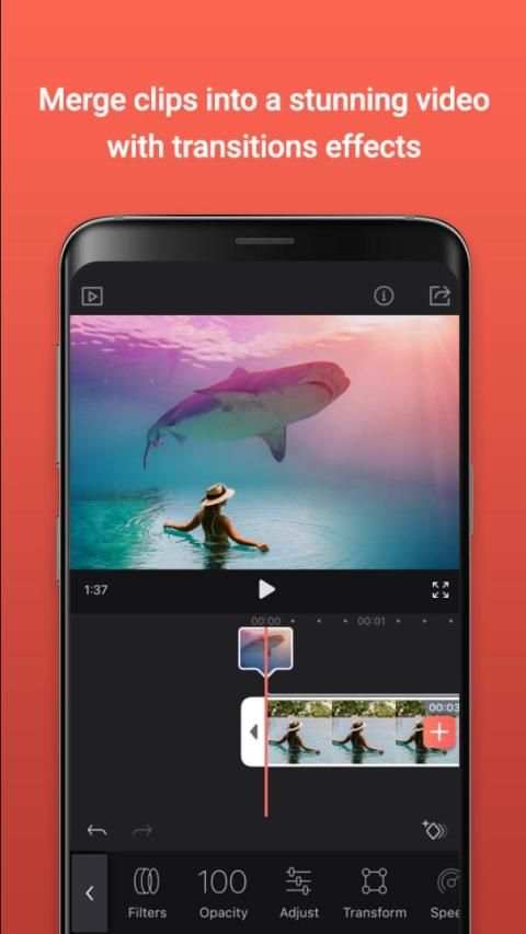 VideoLeep - Video Editor with Music स्क्रीनशॉट 5