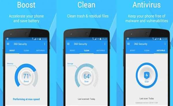 360 Security - Antivirus, Phone Cleaner & Booster स्क्रीनशॉट 1
