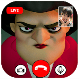 Scary Teacher 3D™ Call You - Fake video call Prank आइकन
