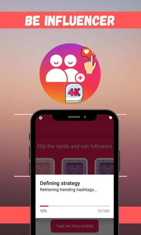 4K Followers -- followers& Likes for Instagram स्क्रीनशॉट 2