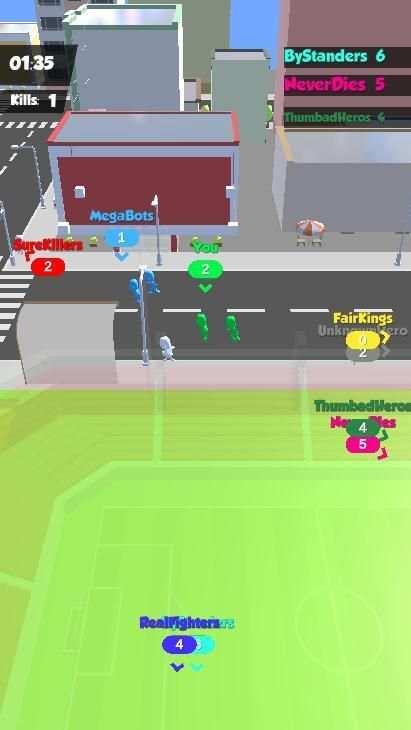 Crowd Run - City Of Wars screenshot 5