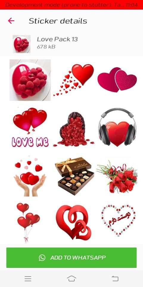 New Love ❤️ Stickers - WAStickerApps 2020 screenshot 4