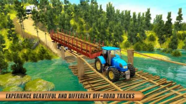Heavy Tractor Trolley Cargo Simulator 2020 screenshot 2