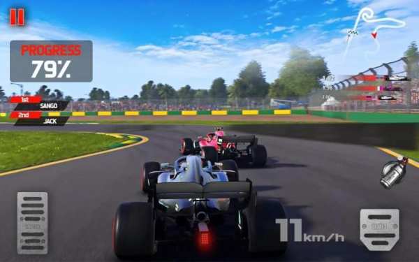 Futuristic Formula Car Racing Formula Racing Stunt स्क्रीनशॉट 3