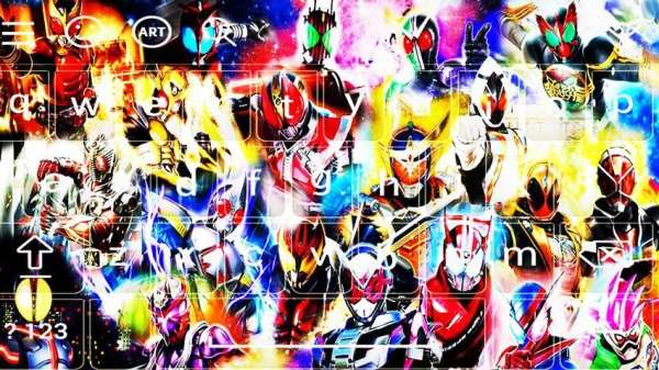 Kamen Rider Build keyboard स्क्रीनशॉट 2