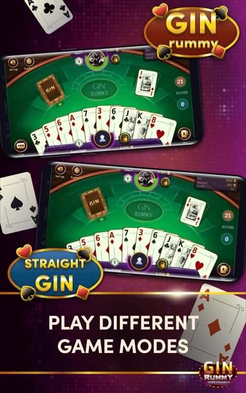 Gin Rummy - Online Card Game स्क्रीनशॉट 9