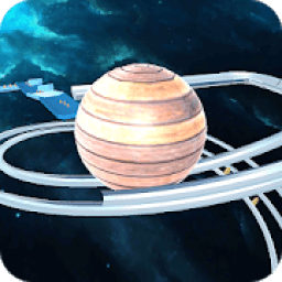 3D Ball Balance : Sci-Fi Space आइकन