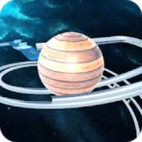 3D Ball Balance : Sci-Fi Space