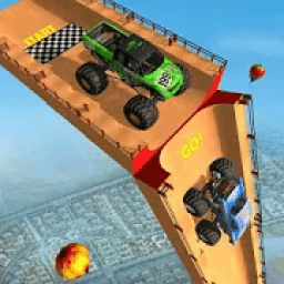 Mega Ramp Monster Truck Stunt Racing Games icon