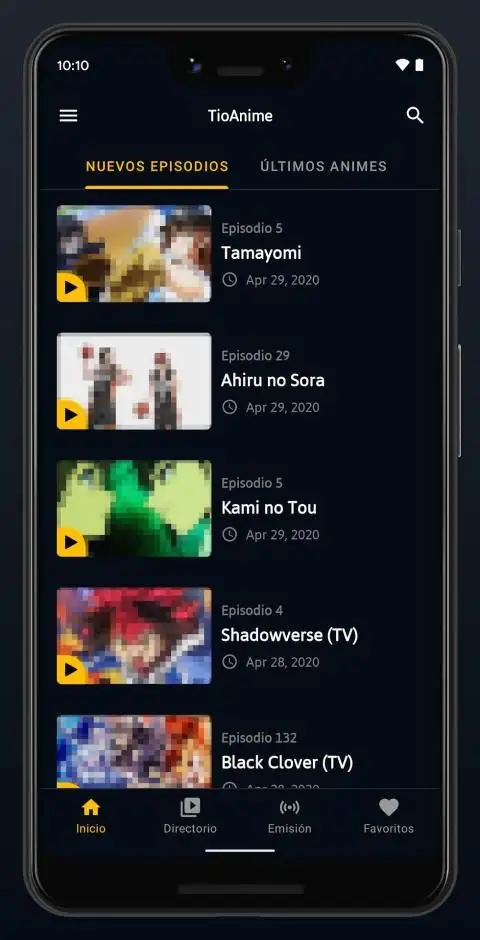 TioAnime: Anime Online en HD APK - Free download app for Android