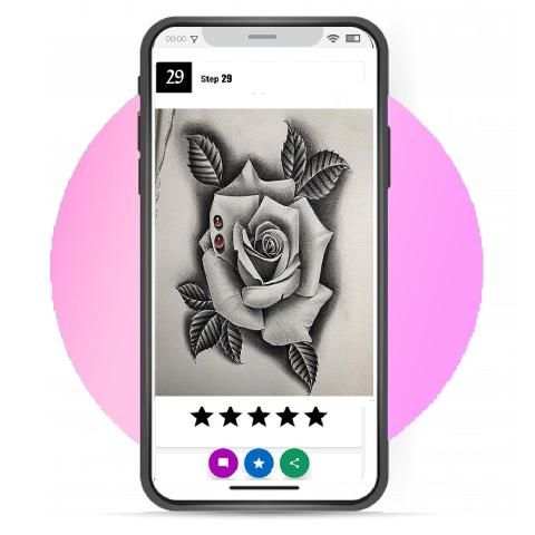 Flower Drawing screenshot 1
