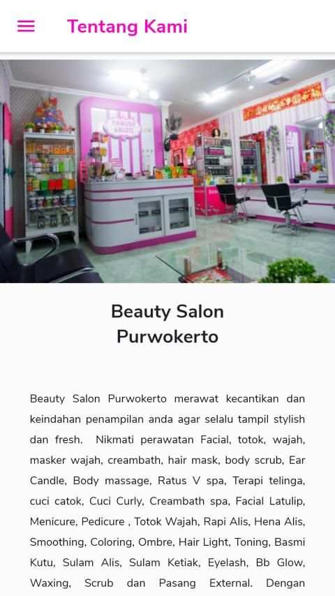 Beauty Salon Purwokerto скриншот 4