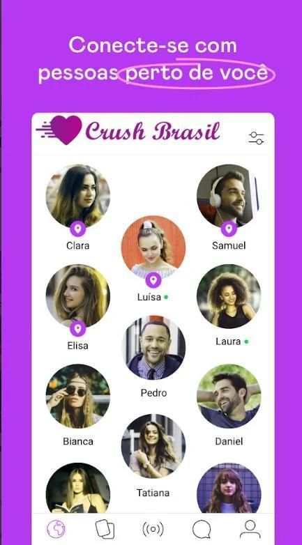 Crush Brasil - Bate papo. Amizade. Namoro screenshot 2