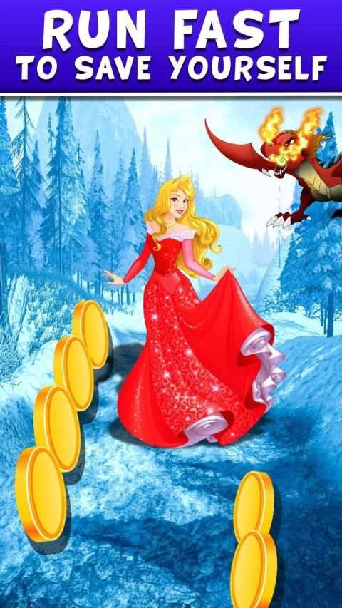 Endless Temple Escape Princess Rush स्क्रीनशॉट 1