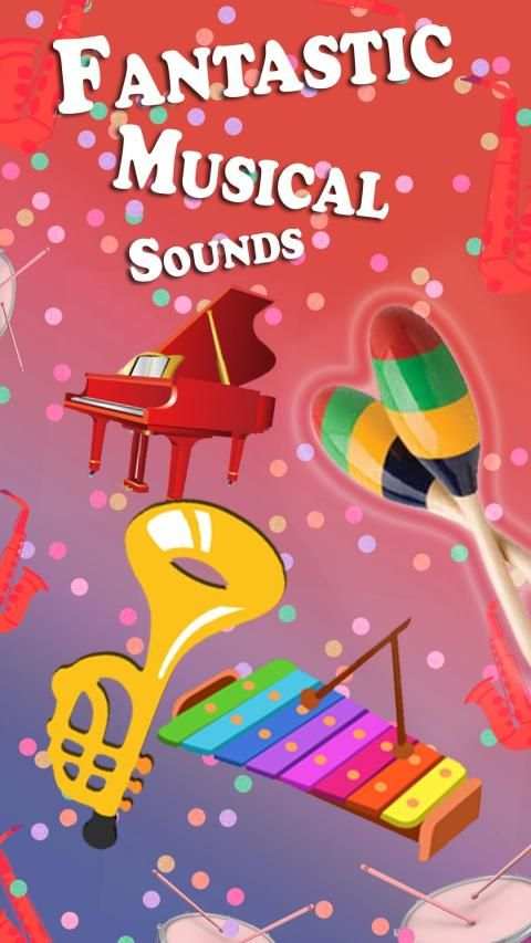 Baby Phone - Music Instruments Ringtones & Sounds स्क्रीनशॉट 1