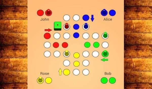 Ludo 3D Online screenshot 1