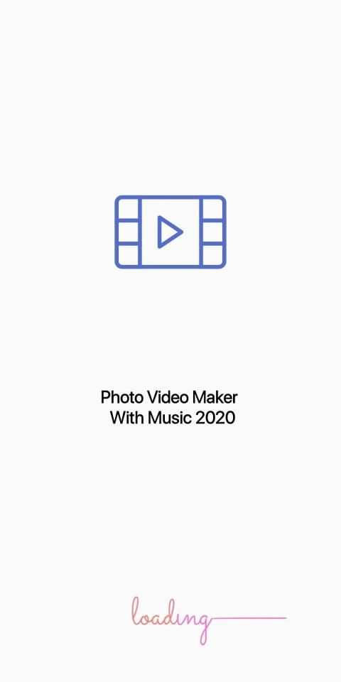 Photo Video Maker With Music - 2020 स्क्रीनशॉट 2