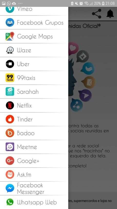 Todas Redes Sociais - Tudo em um screenshot 2