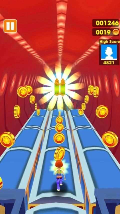 Subway Surf Bus -Train Endless Run screenshot 2