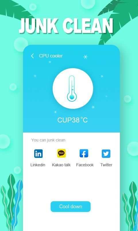 Hea Cleaner-Battery optimization, Junk clean स्क्रीनशॉट 1