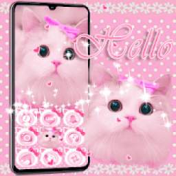 Cute Kitty theme Pink Bow Kitty