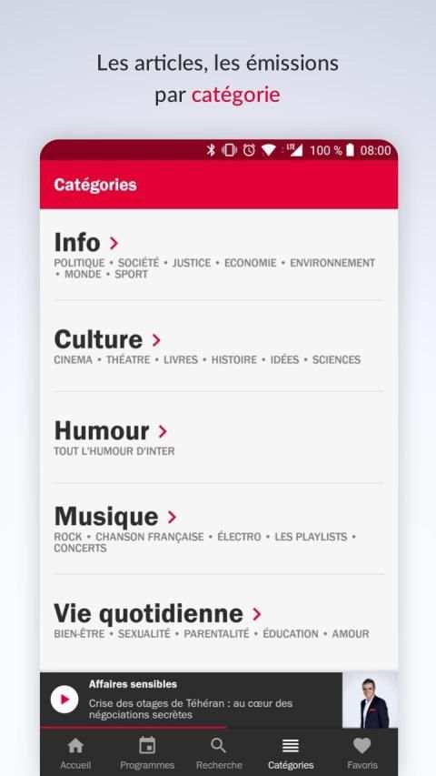 France Inter - radio, podcasts, actu screenshot 4