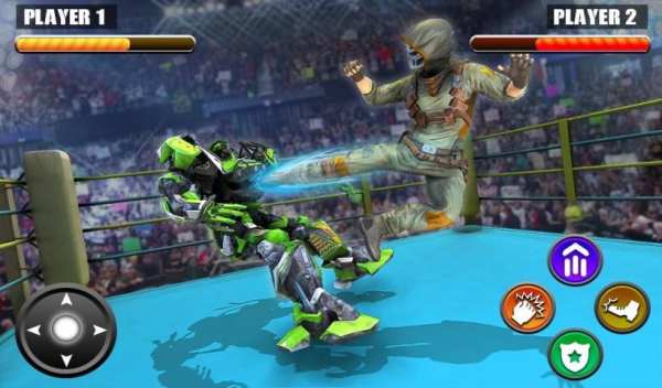 Real Robot Ring Fight - Robot Fighting Games 2020 स्क्रीनशॉट 3