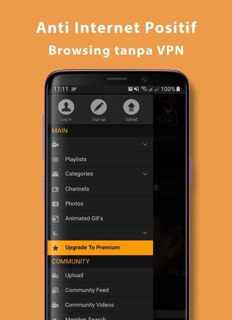 Browser Mini Anti Blokir स्क्रीनशॉट 2