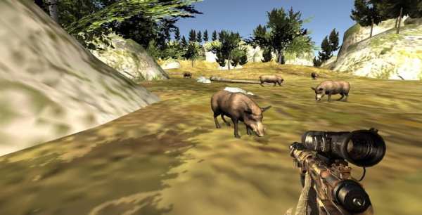 Wild Animals Hunter Sniper Shooting Missions screenshot 2