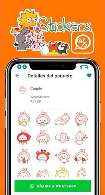 Couple Stickers for WhatsApp screenshot 1