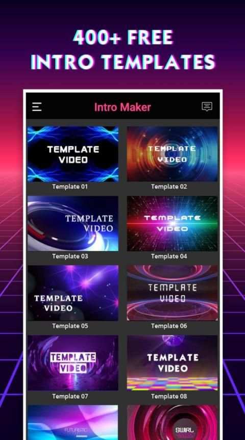 Intro Maker With Music – Animated Text Video स्क्रीनशॉट 4